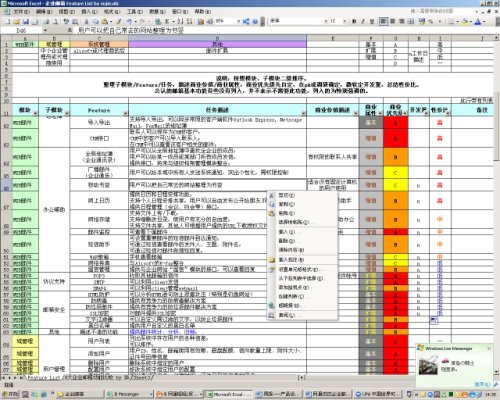 Feature List